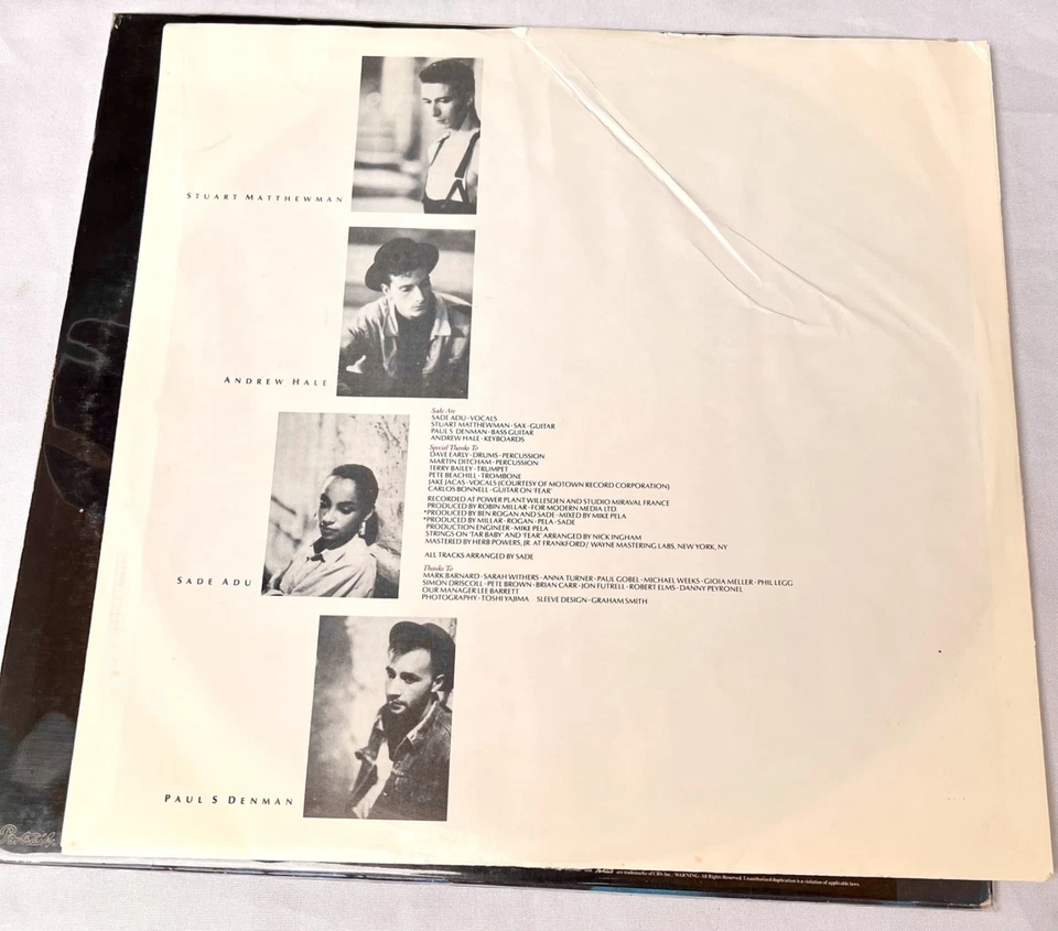 Sade – Promise - Portrait US 1985 - Image 4 of 4