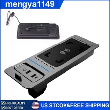 Console Car Wireless Phone Charger Fast Charging Mat Pad For FORD F150 2015-2020
