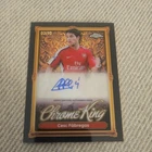 Topps Premier League 2025-2026 Cesc Fabregas Black Auto 3/10 Chrome King Arsenal