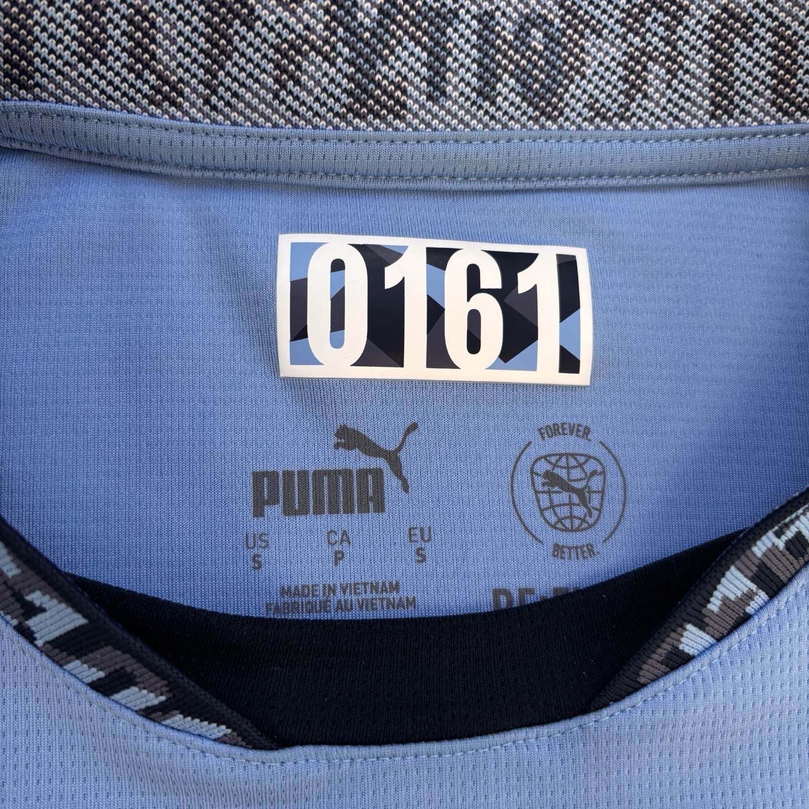 Manchester City 24/25 Home Shirt Puma  Sky Blue Size S thumbnail 4