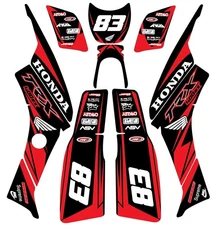 Graphic kit for 1999-2007 Honda TRX400ex TRX 400 ex custom decals stickers