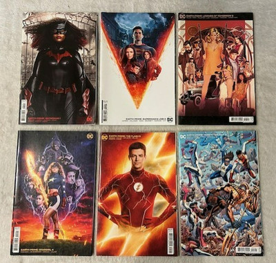 EARTH PRIME 1-6 DC 2022 BATWOMAN STARGIRL FLASH SUPERMAN & LOIS