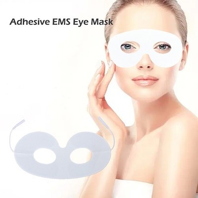 Non Woven Self Adhesive EMS Eye Mask Cover Tens Electrode Pad For Massager
