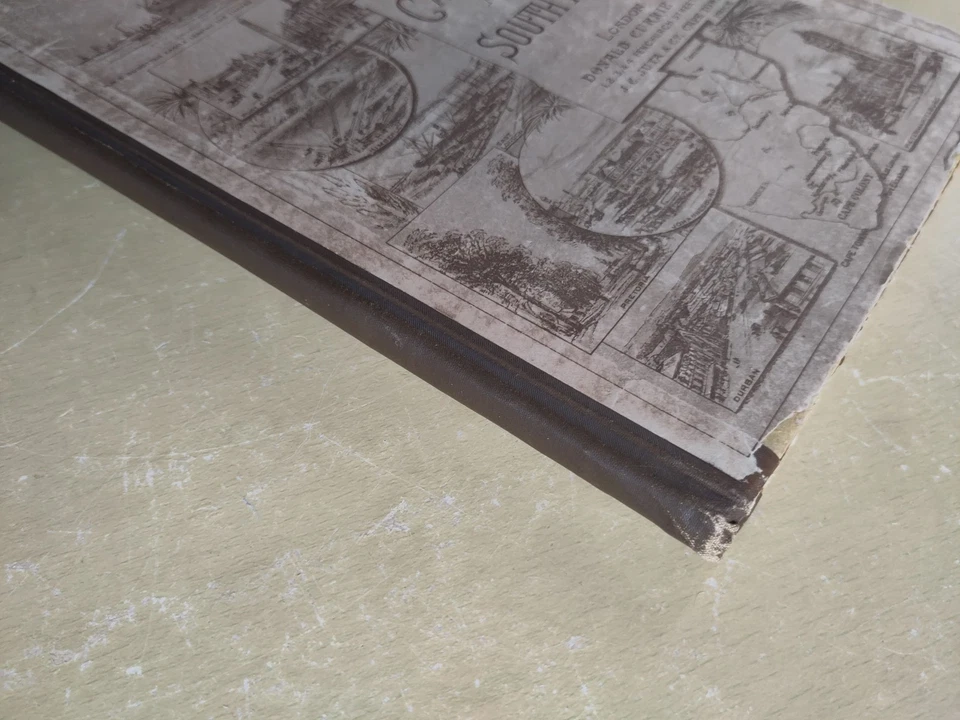 Antique Atlas South Africa Union Castle Travel Atlas 1895 - Image 2 of 4