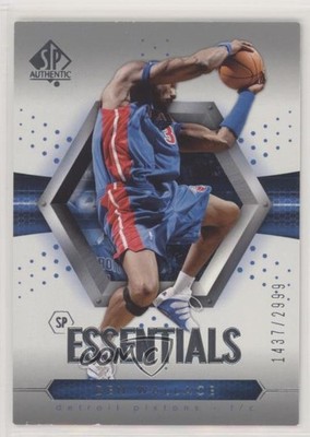 2004-05 SP Authentic SP Essentials 1437/2999 Ben Wallace #98 HOF 3s6