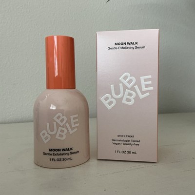 Bubble Skincare Moon Walk Step 2 Gentle Exfoliating Serum - 1 floz/30mL - NIB