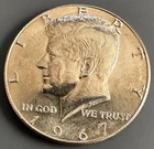1967 P (No Mart Mark) KENNEDY HALF DOLLAR 40% SILVER