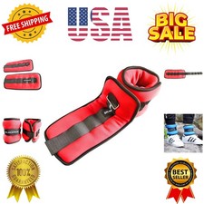 Fully Adjustable Ankle Wrist Arm Leg Weights, 1-20LBS, Multiple Options