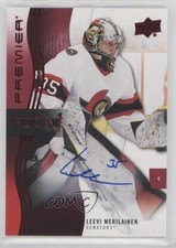 2023-24 Upper Deck Premier Rookies Auto Leevi Merilainen #125 Auto qj4