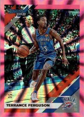 2019-20 Donruss Holo Pink Laser #144 Terrance Ferguson /50 - BSK
