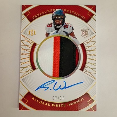 2022 National Treasures Rachaad White Treasured Impressions RPA GOLD /10