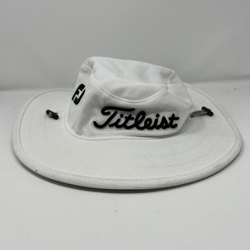 Titleist Pro V1 Footjoy Tour Sun Hat Aussie Hat Blue Full Brim Golf Adjustable