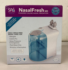 Spa Sciences Nasal Fresh MD, Powered Saline Nasal Irrigation New And Sealed