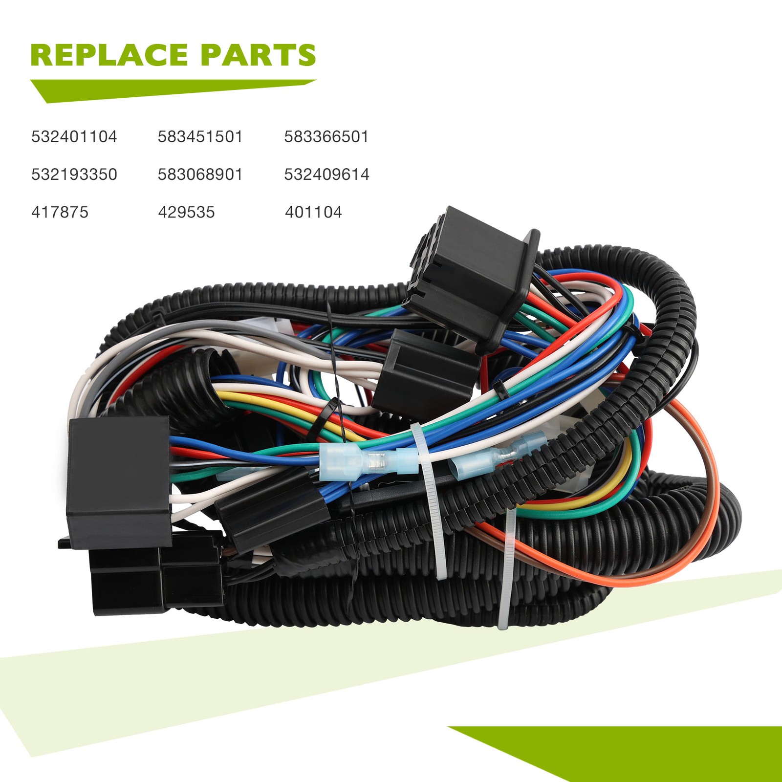 532401104 Ignition Wire Harness For Husqvarna Craftsmen Poulan AYP Sears GTH LGT