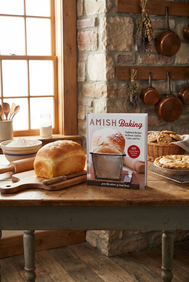 Amish Cookbook "Amish Baking" by Good Books Paperback Made in USA - Image 2 of 2