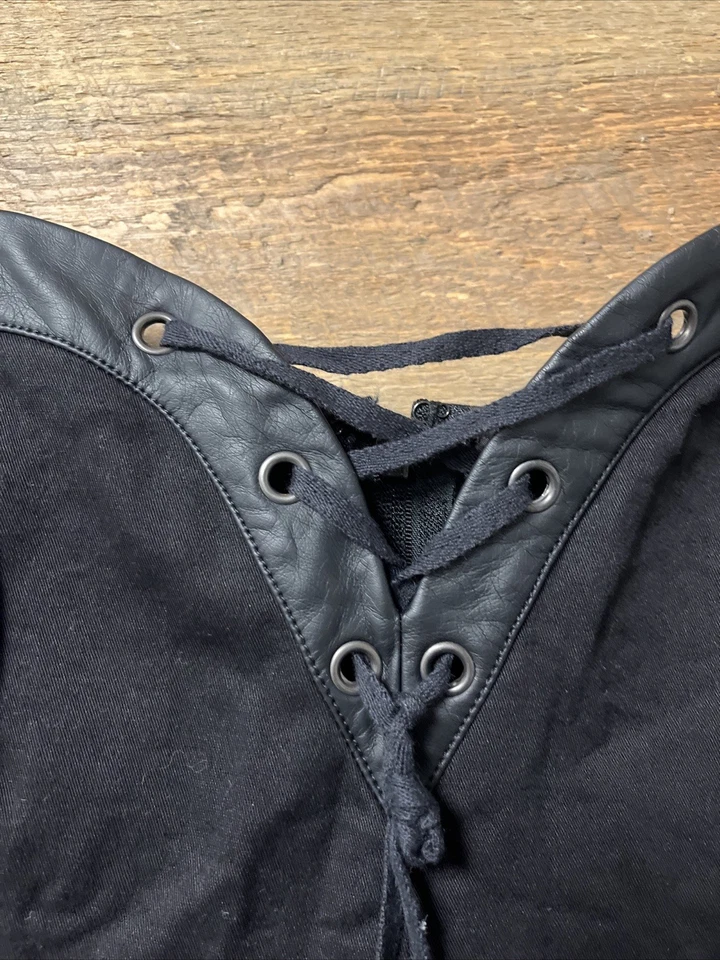 Vestido Royal Bones para mujer negro tul gótico grunge emo vintage Y2k Hot Topic XL Foto 3 de 4