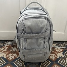 Satch Schulrucksack Set Washed Blue