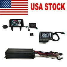 Sine Wave Ebike Controller 1500W 36V/48V/52V LCD Display 3 Speed SUK