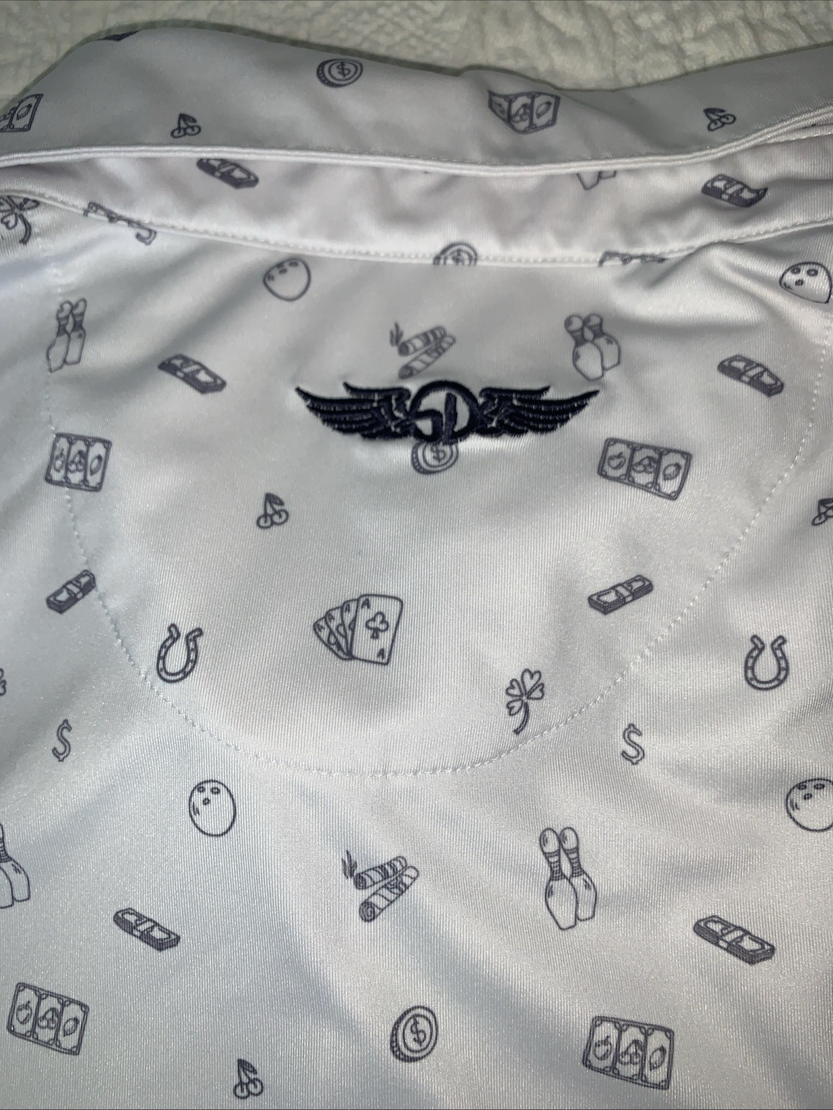 Straight Down Performance Golf Polo “High Stakes”… - image 8