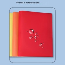 Image of 7PCS Assorted Color Plastic Document Holders A4 Size Reinforced Filing System