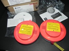 TWO 2 KIDDE 30CUDR-V Combination Smoke And Carbon Monoxide Alarm White