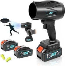 Electric Cordless Leaf Blower 300000RPM Handheld Leaf Blower, Lightweight