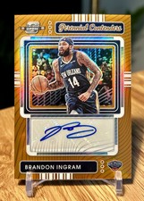 Brandon Ingram 2022-23 Panini Contenders Optic Perennial Orange Prizm Auto /25🔥
