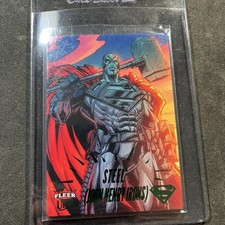 2026 Fleer Ultra Superman Steel John Henry Irons Green Artist: V Ken Marion #37