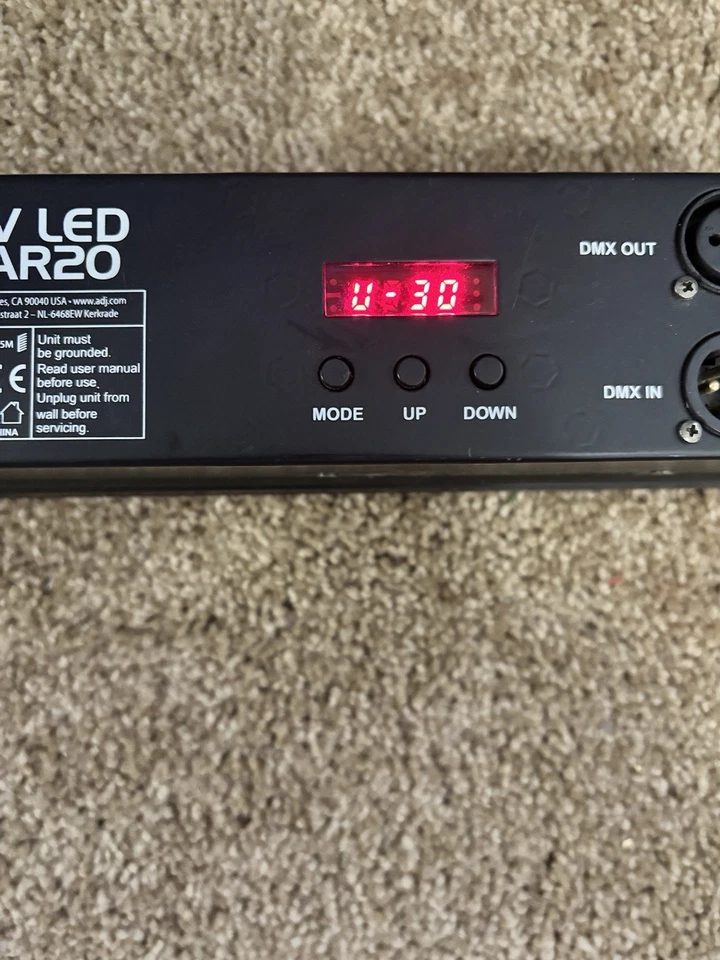 ADJ American DJ UV LED BAR20 Ultraviolet Backlight Lighting Fixture - Image 2 of 4