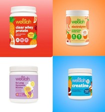 Wellah Clear Whey Protein, BCAAS, Creatine, E...