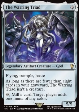 Magic/MTG The Warring Triad FIC-99 Rare Englisch Neu