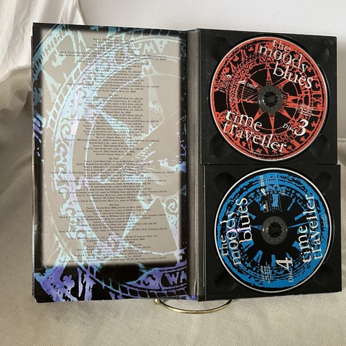 Moody Blues Time Traveller 5 CDs 1994 Bonus Live CD 79 Selections Booklet/Photos - Imagen 6 de 7