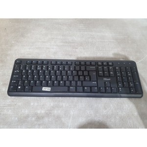 Trust 24153-02 Silent Tastatur schwarz kabellos QWERTY (Standard) für PC & Laptop