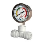 Stealth RO Pressure Gauge/Fitting Assembly