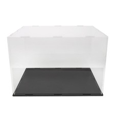 Baseball Cap Dust Cover Hat Display Stand Acrylic Collector Box Clear