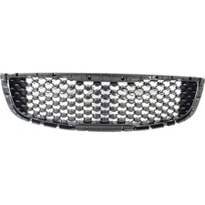 Grille Assembly For 2015 2016 2017 2018 Kia Sedona Glossy Black Shell and Insert
