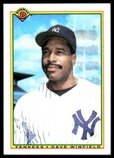 Dave Winfield 1990 Bowman #432 Yankees MLB READ FREE SHIPPING AutographDen