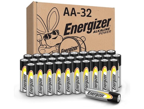 Energizer AA Batterien Alkaline Power, 32 Stück Alkaline Double a Battery Pack