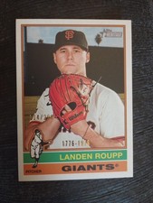 2025 Topps Heritage High Number - Landen Roupp #574 Bicentennial /200