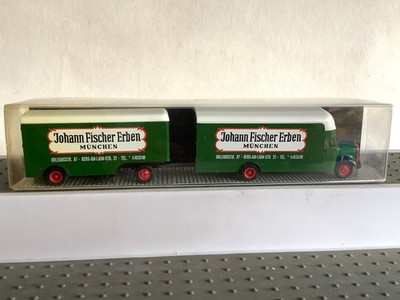  Albedo 1:87 MB L311l Kofferlastzug ''Johann Fischer Erben'' (FG97-4R18/2)