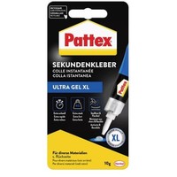 Pattex Sekundenalleskleber Ultra Gel 10G Extra Stark Alleskleber Transparent