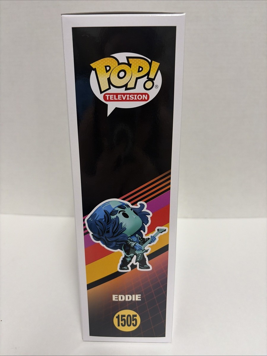 Funko Pop! Exclusive Stranger Things Eddie #1505 Comic Cover