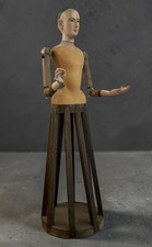 Manichino Devozione  Legno 50 cm Santa Interior design Barocco arte sacra