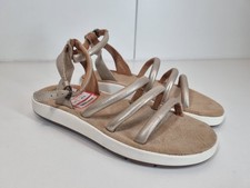 Image of Clarks Jemsa Style Champagne ankle Strap Sandals Leather UK 3.5D US 6 