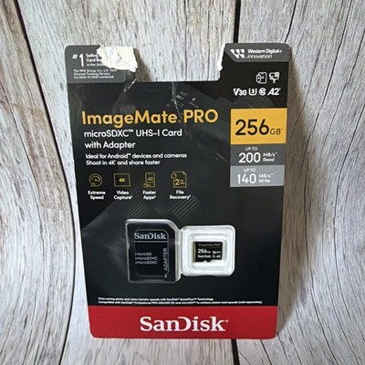 SanDisk ImageMate PRO microSDXC Memory Card - 256GB