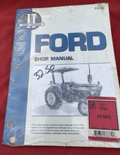 Manuel d'atelier tracteur Ford vintage pour modèles 2810,2910,3910 NEUF dans son emballage plastique.