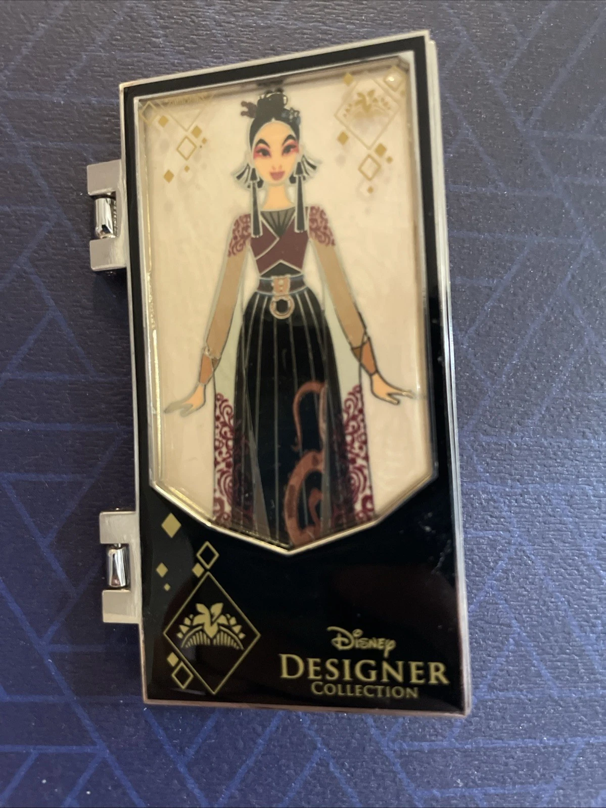 Disney Designer Ultimate Princess Collection MULAN Hinged Pin Limited
