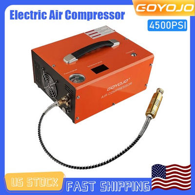 #ad #ad 30MPA 4500PSI High Pressure Air Compressor Electric PCP Pump for Airgun Rifle $119.99