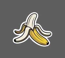 Banana Sticker Fruit Food Cartoon Gift Waterproof NEW