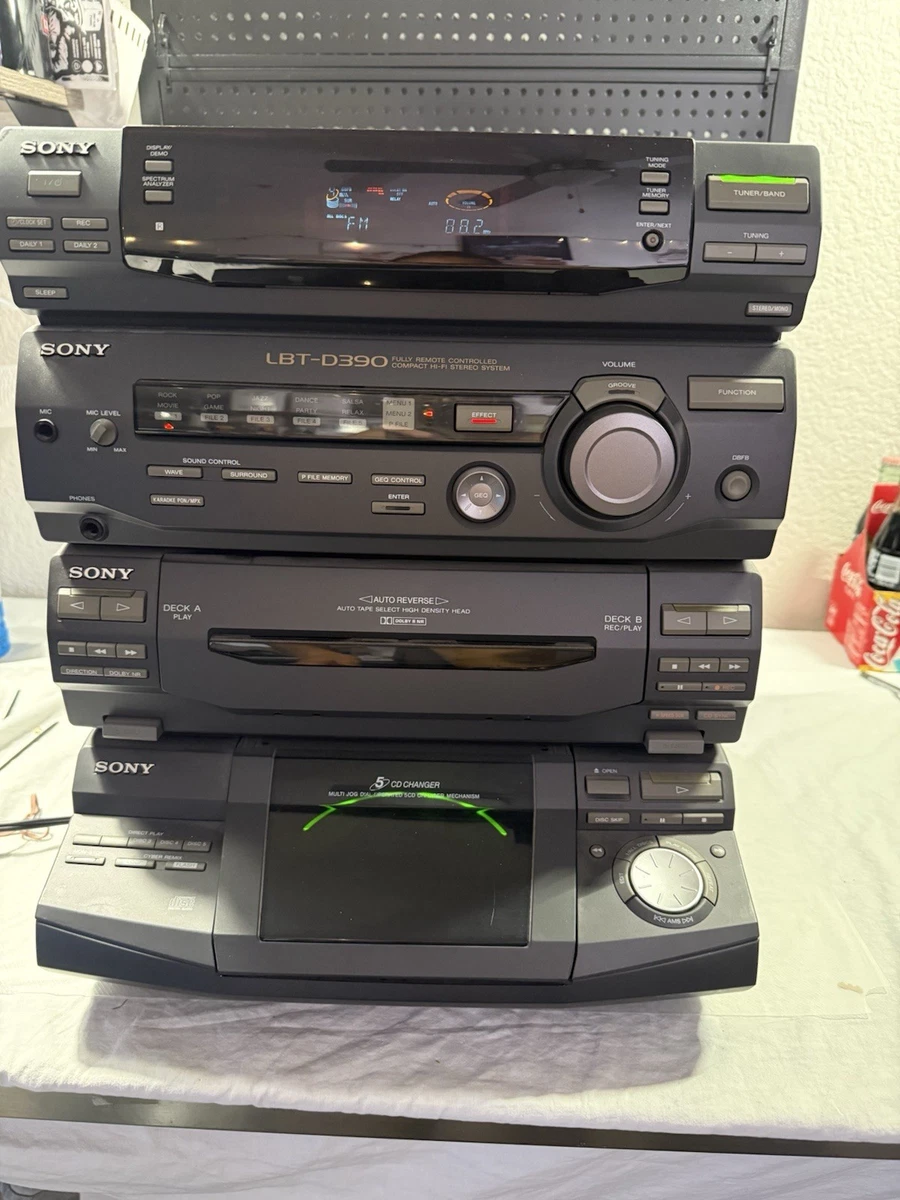 25+ Home Audio CD Changers Stereos with Cassette Tape for sale